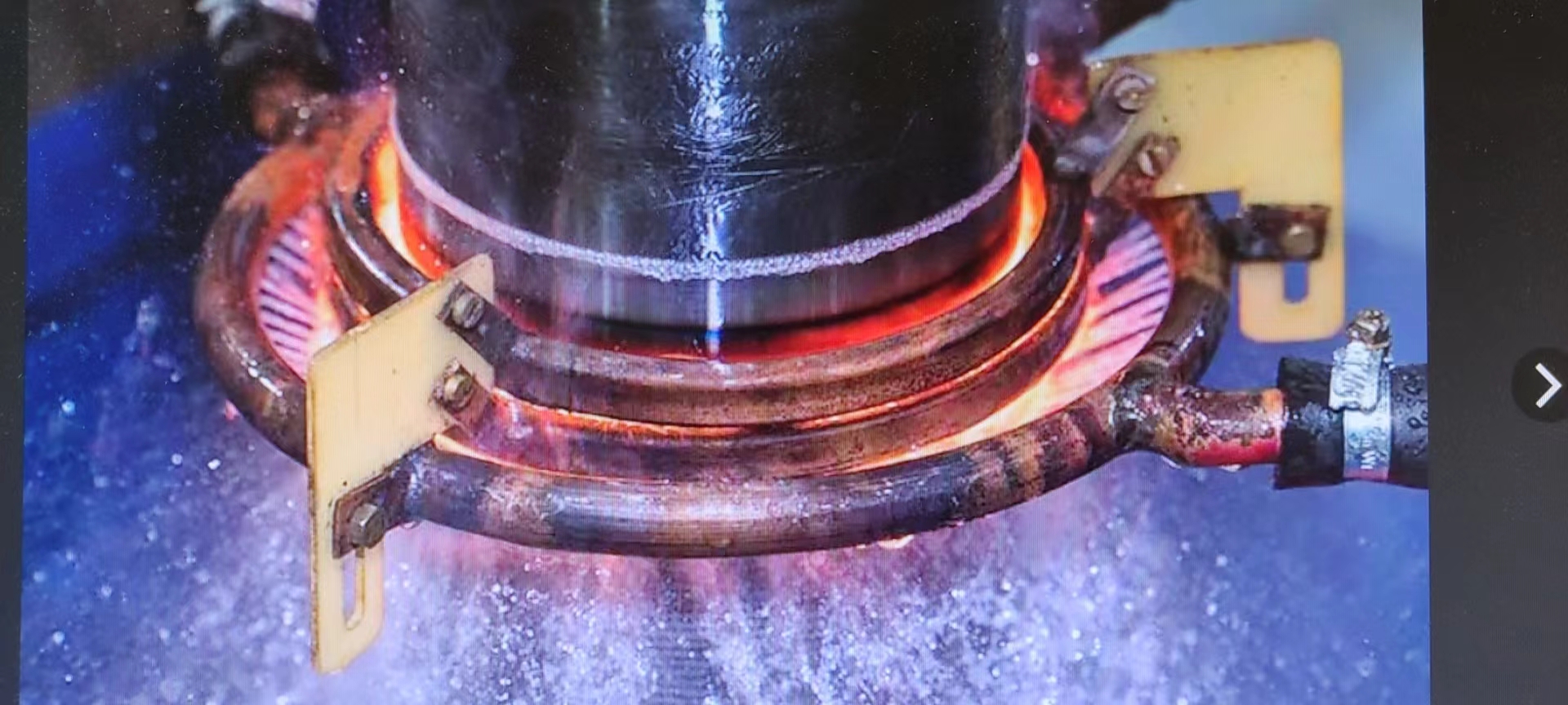 What is the induction hardening process