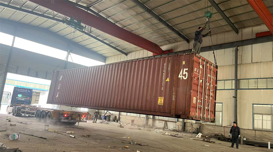 Shipment Of Induction Pipe Bending Machine To  Nigeria