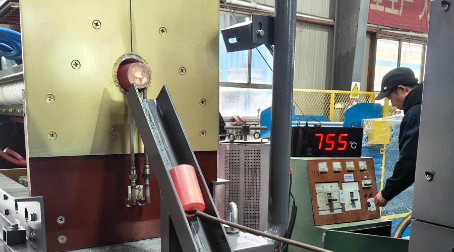 Copper Blank Induction Heating Machine