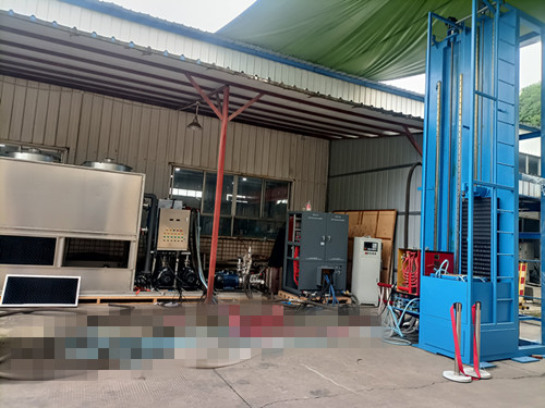 4 Meter Vertical Complete Induction Hardening System For Pin