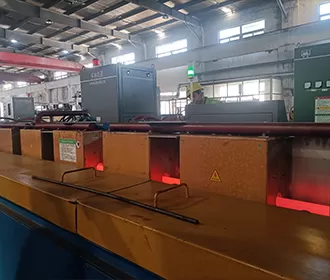 Long Bar Induction Heat Treatment