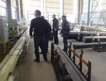 South Africa Customer For Long Bar Hardening And Tempering Line
