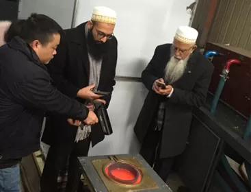 Pakistan Customer Pipe Heating Test