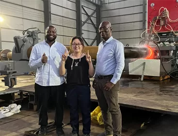 Nigeria Customer For Hot Pipe Bending