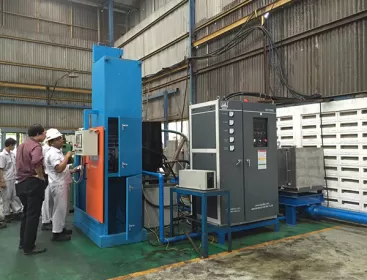 Indonesia Shaft Induction Hardening Equipment Installation