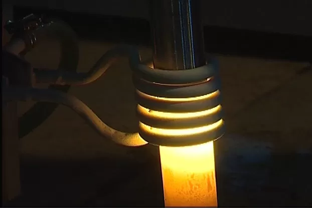 The benefit of annealing with induction heating:  