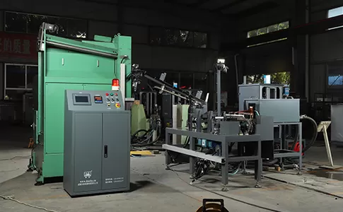Help Customer to Improve the Manaul Rail Spike Head Forging Production Line to be Automatic
