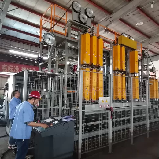Chain Hardening and Tempering Machine